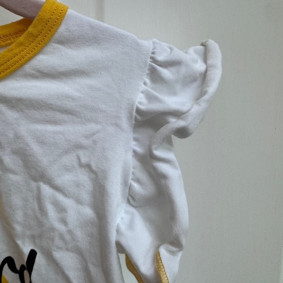 NWOT 3T My 3rd Birthday Bee Flutter Short Sleeve Blouse Top - Picture 5 of 5